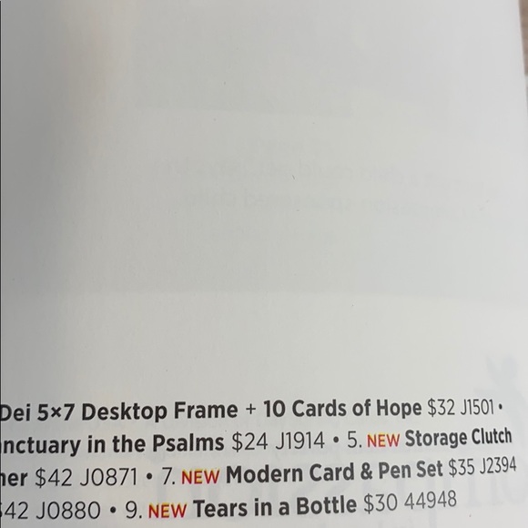 Mary & Martha desktop frame with cards of hope - Picture 3 of 4